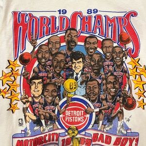 Harlem Globe trotters 1989 T shirt